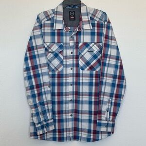 Wrangler ATG Shirt men’s Size XL Plaid Button down All Terrain Gear